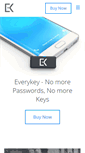 Mobile Screenshot of everykey.com