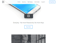 Tablet Screenshot of everykey.com